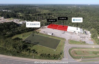 Plus de détails pour 854 Capital Cir SW, Tallahassee, FL - Industriel à louer