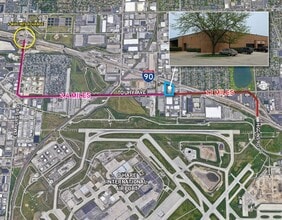 500 E Touhy Ave, Des Plaines, IL - Aerial map view