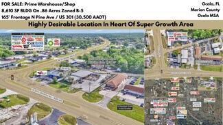 Plus de détails pour 1811 N Pine Ave, Ocala, FL - Commerce de détail à vendre