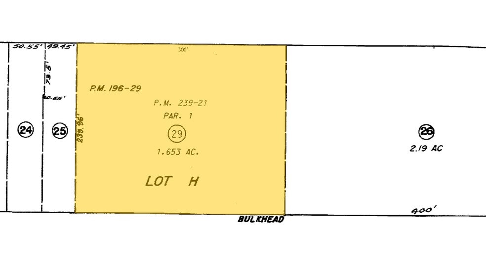 2429 W Coast Hwy, Newport Beach, CA for lease - Plat Map - Image 2 of 15