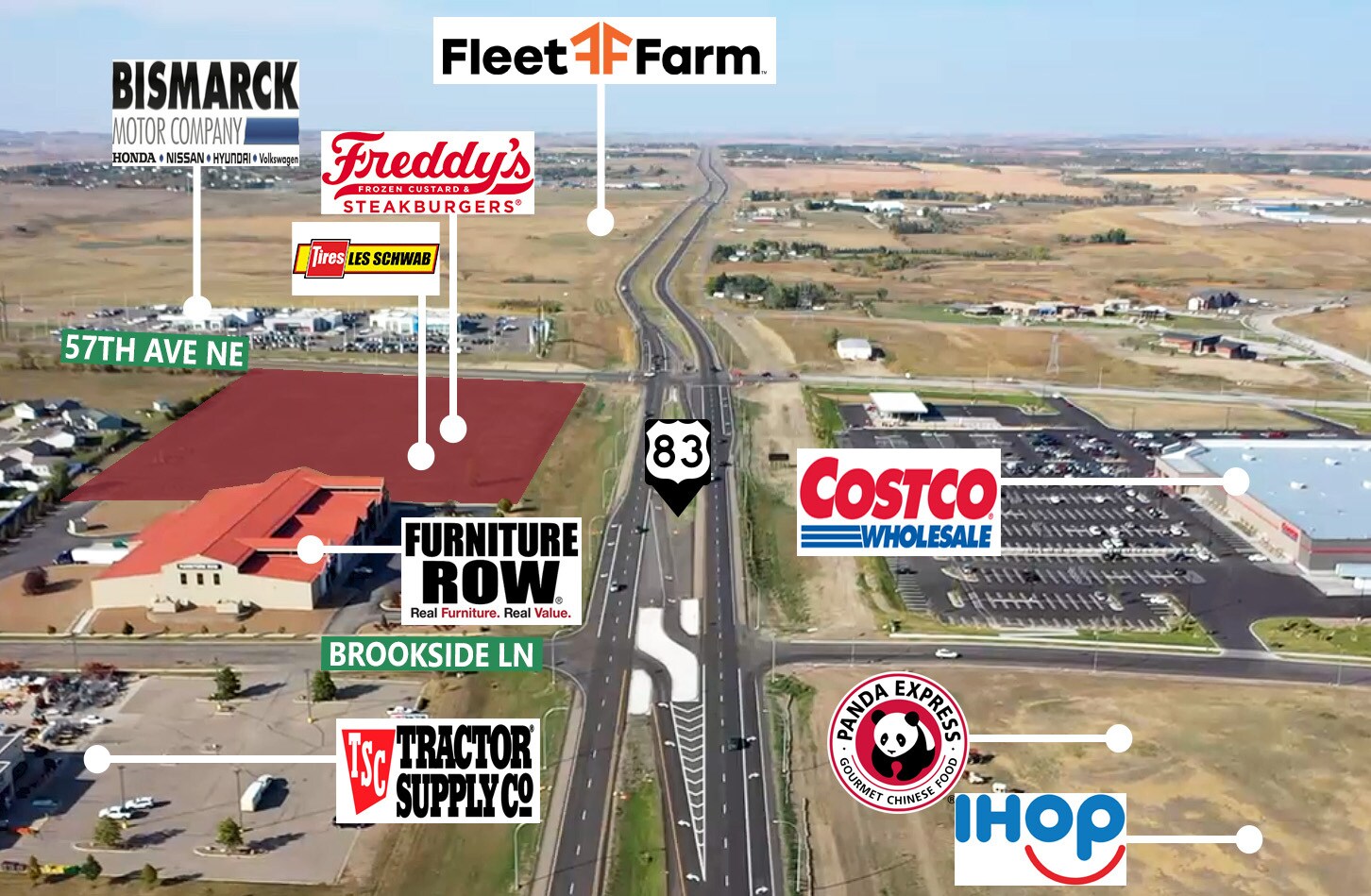 1101 NE 57th Ave, Bismarck, ND à vendre Photo du bâtiment- Image 1 de 4