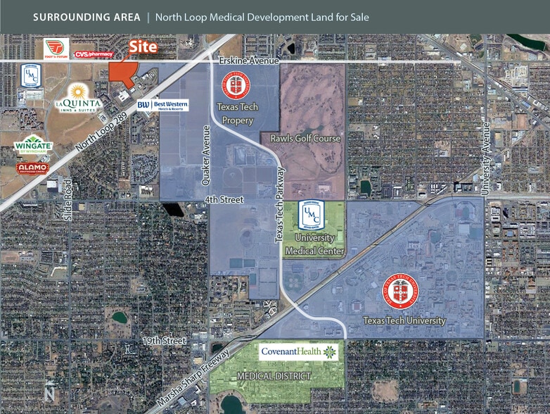 4246 N Loop 289, Lubbock, TX à vendre - Aérien - Image 2 de 9