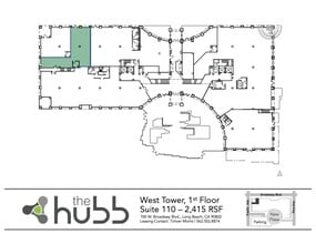 100 W Broadway, Long Beach, CA for lease Floor Plan- Image 2 of 2