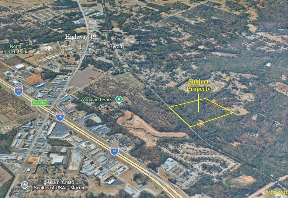 450 Tucker Rd, Byron, GA for sale Aerial- Image 1 of 3