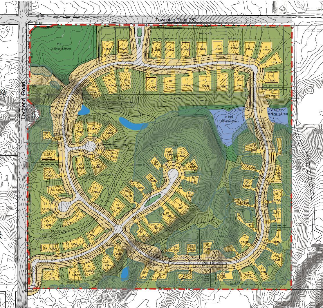 Township Rd 262 & Lochend Rd, Calgary, AB à vendre Aérien- Image 1 de 1