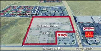 Plus de détails pour 14426 Palmdale Rd, Victorville, CA - Terrain à vendre