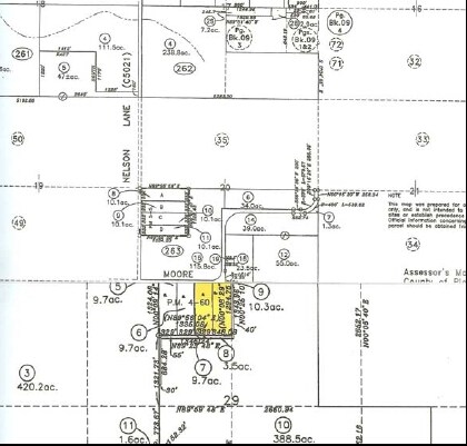 2725-2755 Moore Rd, Lincoln, CA for sale - Plat Map - Image 3 of 3