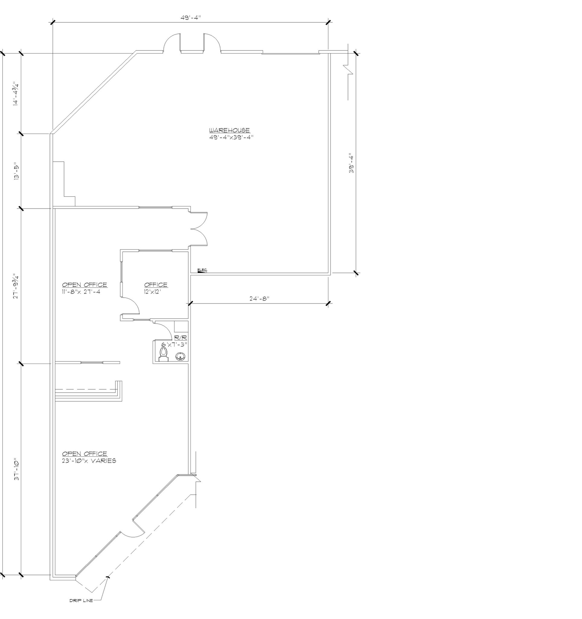 5407-5419 Bandera Rd, San Antonio, TX à louer Plan d  tage- Image 1 de 1