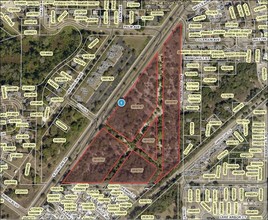 SR19 & Summerall Ave, Tavares, FL - Aérien  Vue de la carte