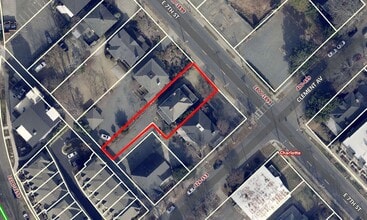 1824-1826 E 7th St, Charlotte, NC - Aérien Vue de la carte - Image1