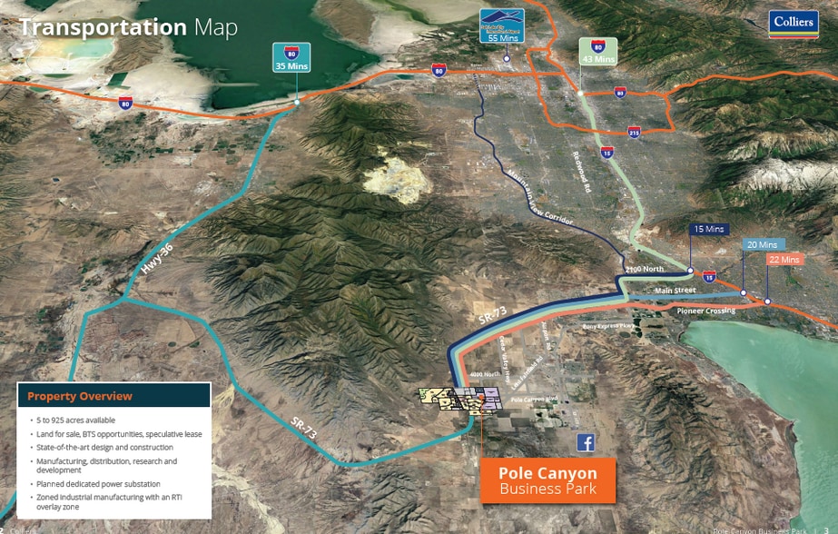 4000 N Hwy 73, Eagle Mountain, UT à vendre - Photo du bâtiment - Image 3 de 4