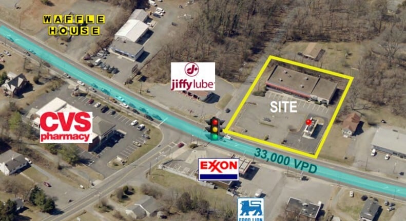 4846 S Amherst Hwy, Madison Heights, VA for lease - Aerial - Image 3 of 3