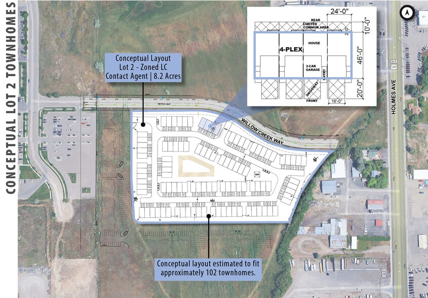 TBD N Holmes Ave, Idaho Falls, ID for sale - Building Photo - Image 2 of 4