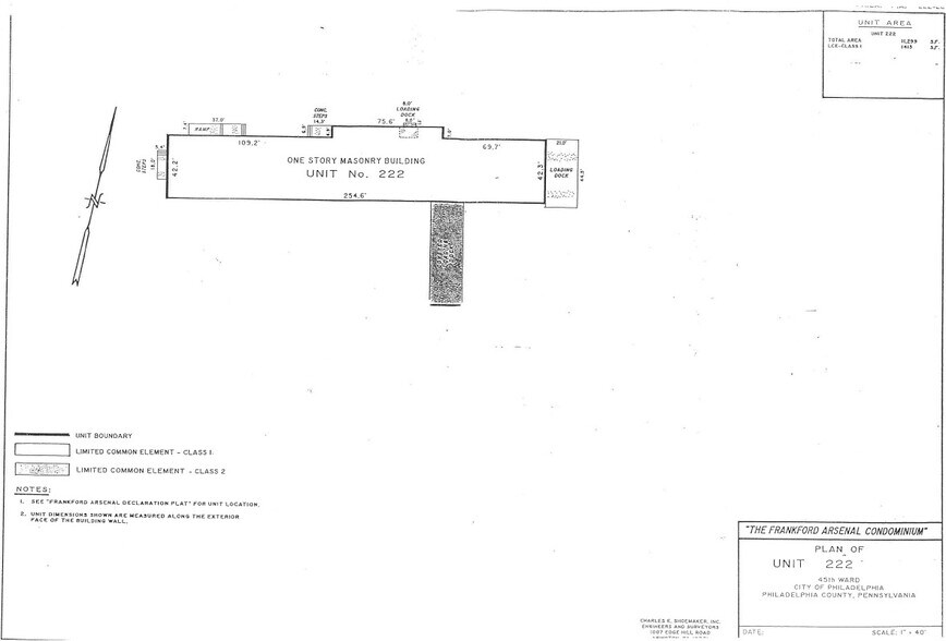 2275 Bridge St- Building 222, Philadelphia, PA à vendre - Plan d’étage - Image 3 de 3