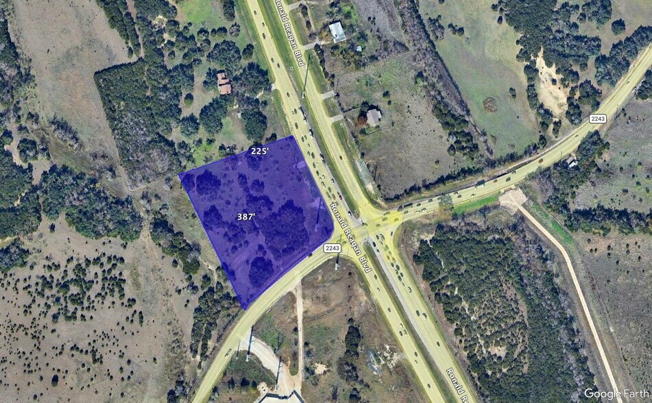Ronald Reagan Blvd, Leander, TX à vendre - Aérien - Image 2 de 3