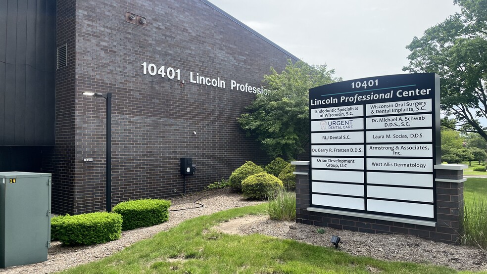 10401 W Lincoln Ave, Milwaukee, WI à louer - Photo du bâtiment - Image 1 de 8