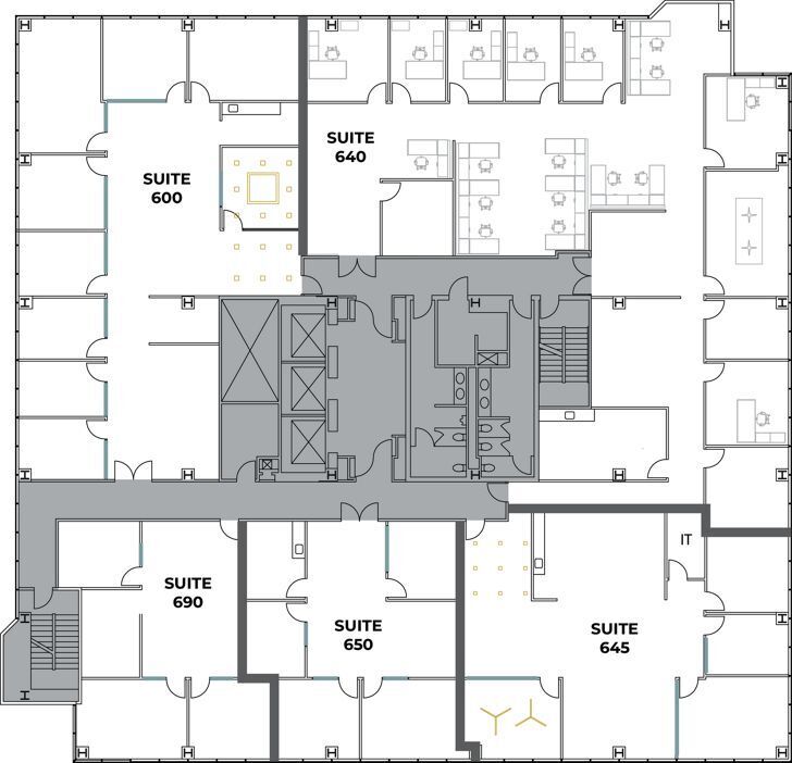 611 Anton Blvd, Costa Mesa, CA for lease Floor Plan- Image 1 of 1