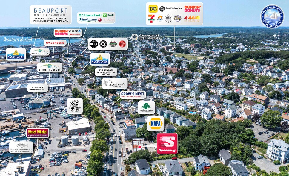 354 Main St, Gloucester, MA à vendre - Photo du bâtiment - Image 3 de 5