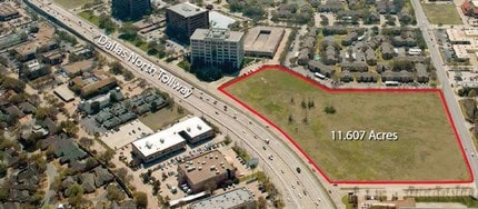 16641 N Dallas Pky, Addison, TX - Aerial  map view