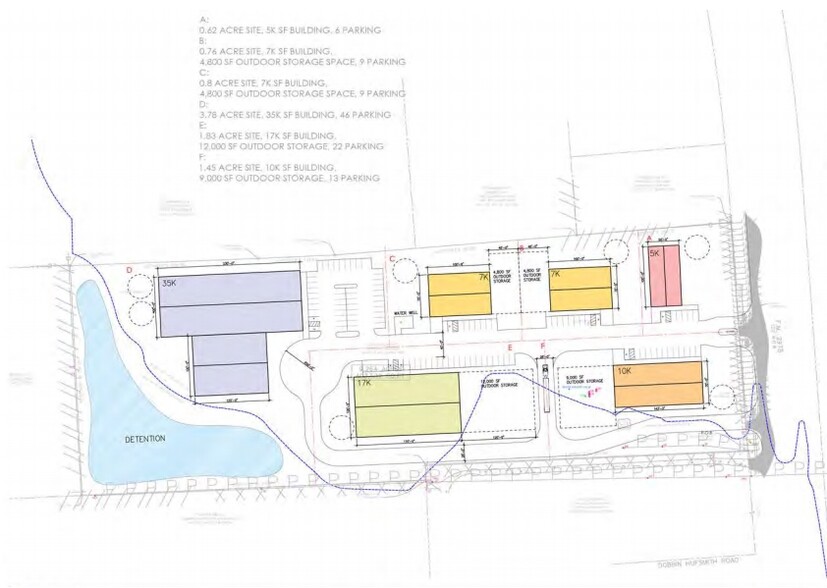 26823 FM 2978, Magnolia, TX à louer - Plan de site - Image 3 de 3