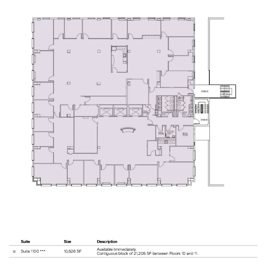 7735 Old Georgetown Rd, Bethesda, MD for lease Floor Plan- Image 1 of 1