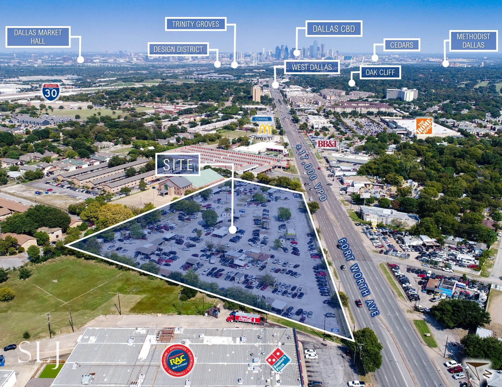 3007-3011 Fort Worth Ave, Dallas, TX for lease Building Photo- Image 1 of 8