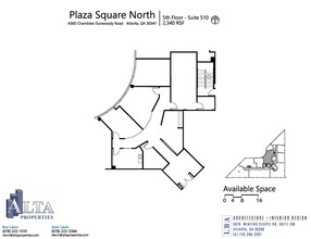 4360 Chamblee Dunwoody Rd, Atlanta, GA for lease Floor Plan- Image 1 of 2