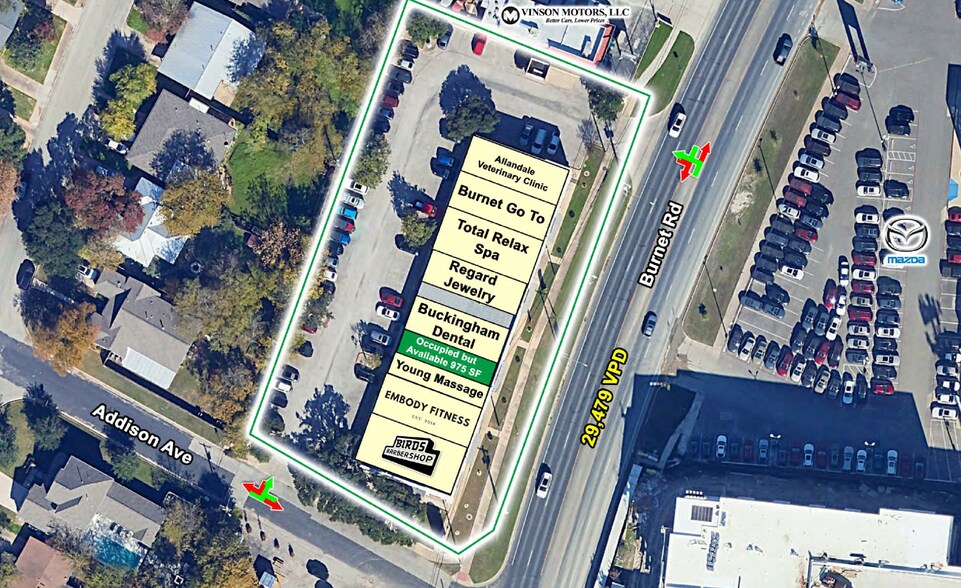 6800 Burnet Rd, Austin, TX à louer - Photo du bâtiment - Image 2 de 5