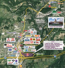 I-64 & U.S. 127 Hwy, Frankfort, KY - AERIAL  map view - Image1