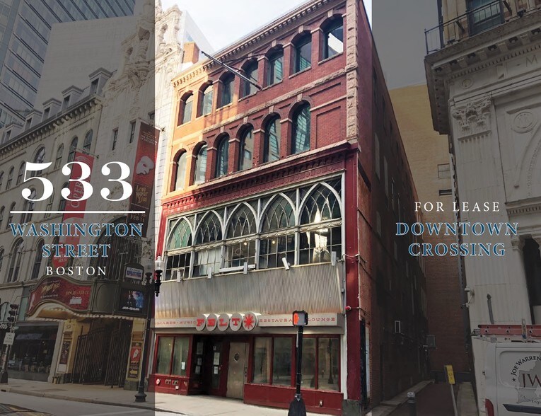 533 Washington St, Boston, MA à louer - Photo du bâtiment - Image 2 de 3