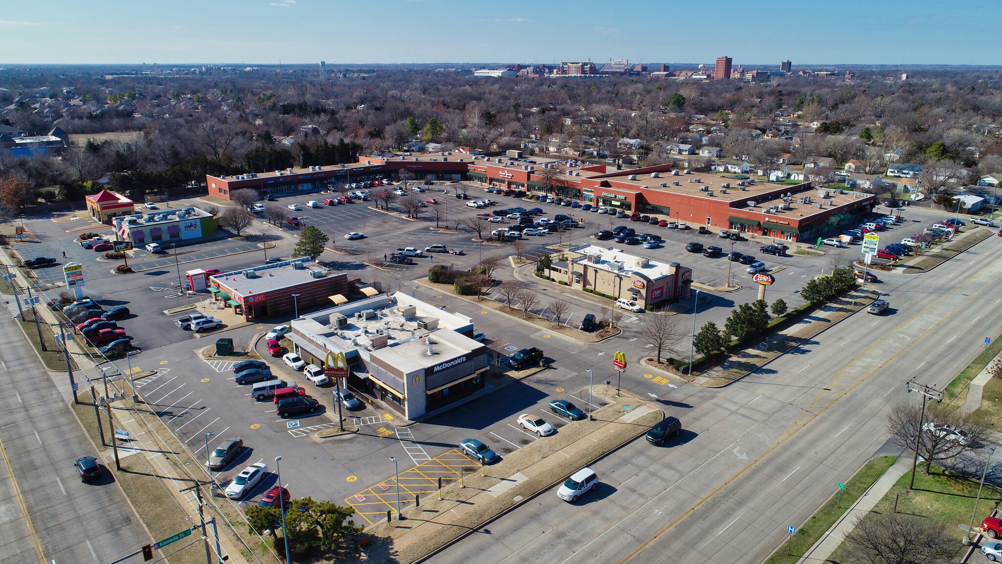 1000 Alameda St, Norman, OK for lease Aerial- Image 1 of 14