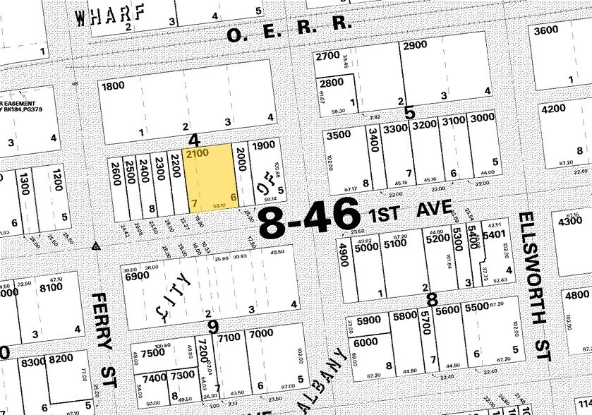 317 W 1st Ave, Albany, OR à louer - Plan cadastral - Image 2 de 6