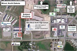 More details for 2140 21st NW Ave, Minot, ND - Land for Sale