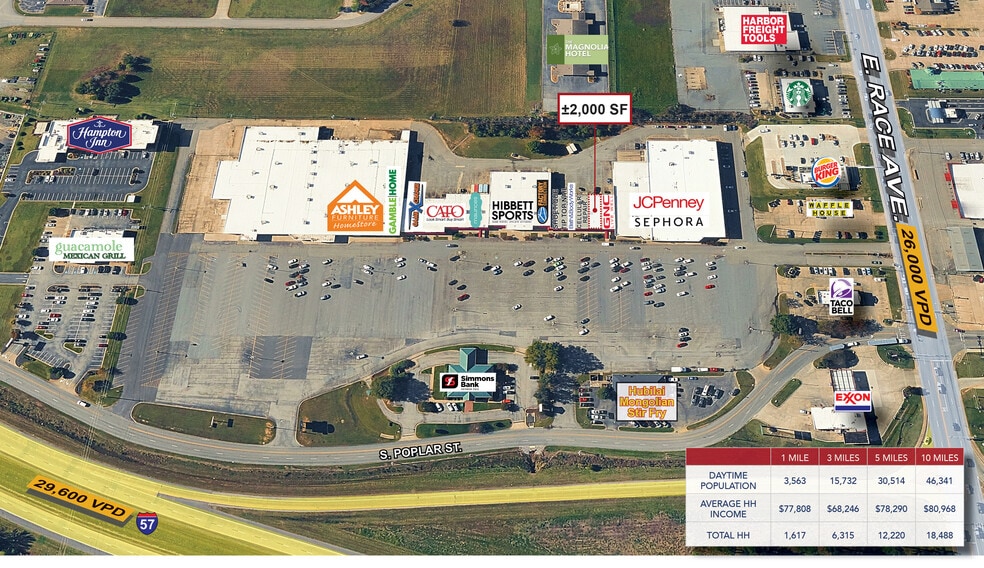 103 N Poplar St, Searcy, AR for lease - Building Photo - Image 3 of 3