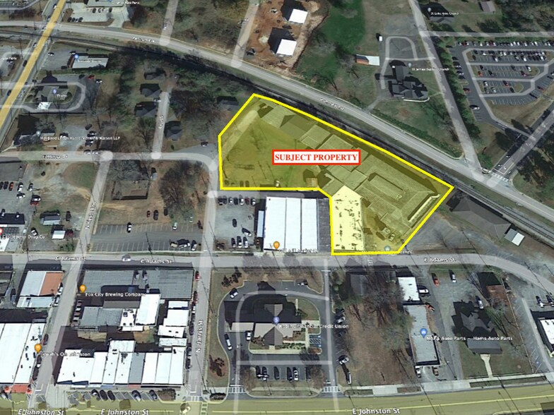 98 E Adams St, Forsyth, GA à louer - Aérien - Image 2 de 23