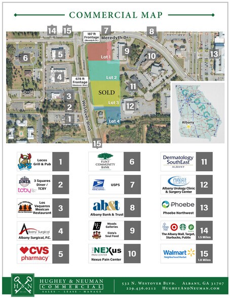 2826 Meredyth Dr, Albany, GA à vendre - Photo du bâtiment - Image 2 de 5