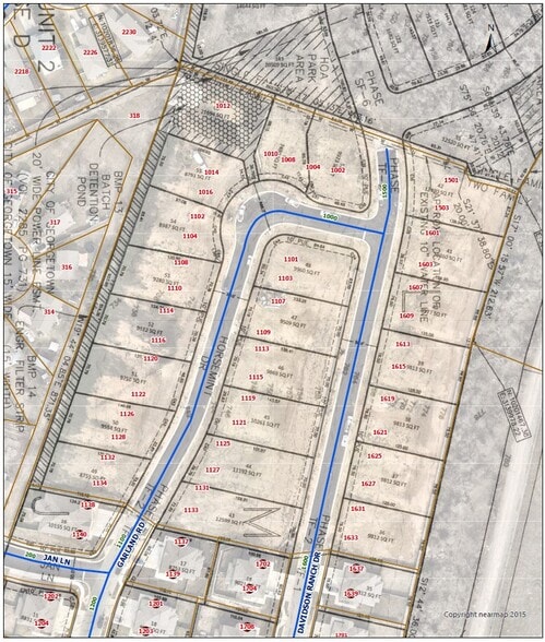 2321 Southwestern Blvd, Georgetown, TX à vendre - Plan cadastral - Image 3 de 5