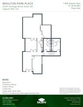 23181 Verdugo Dr, Laguna Hills, CA for lease Floor Plan- Image 1 of 1