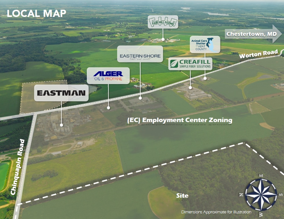 25183 Chinquapin Rd, Worton, MD for sale Aerial- Image 1 of 2
