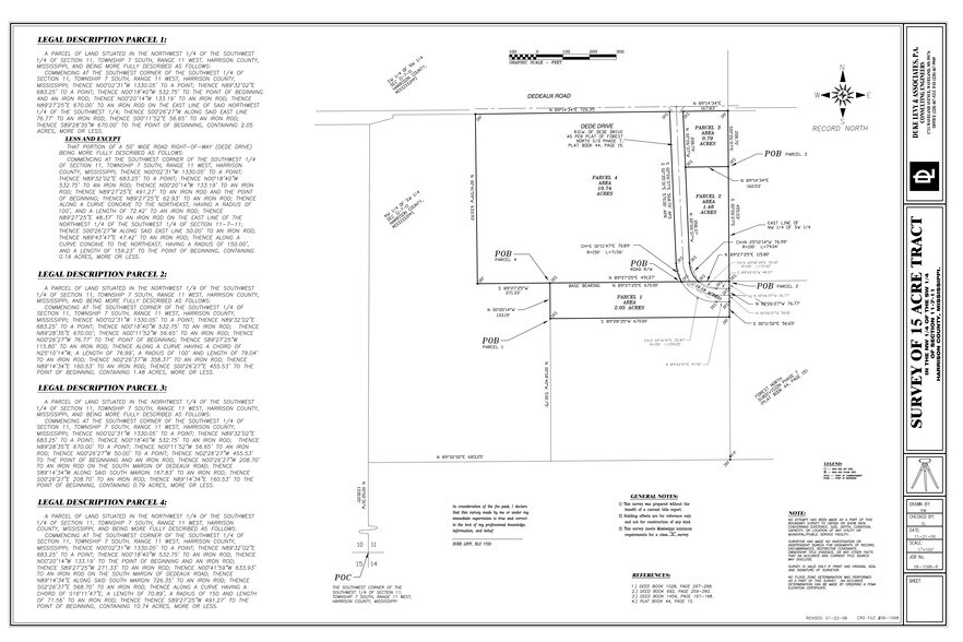 Dedeaux Rd, Gulfport, MS à vendre - Plan de site - Image 2 de 2