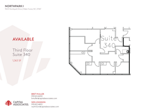 11635 Northpark Dr, Wake Forest, NC for lease Floor Plan- Image 1 of 1