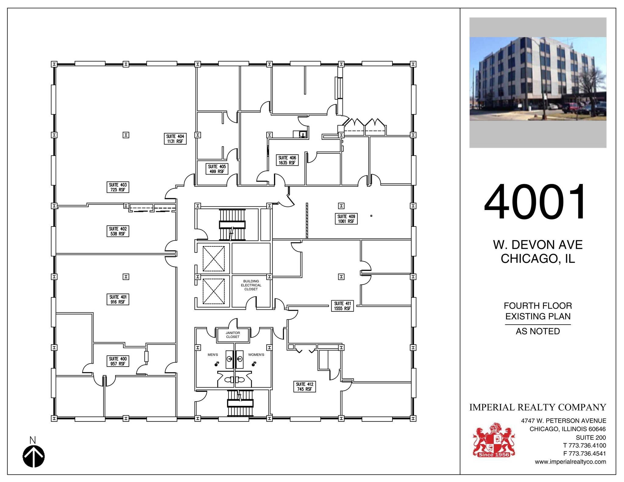 4001 W Devon Ave, Chicago, IL for lease Site Plan- Image 1 of 4