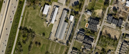 6705 & 6707 Allegheny St, Houston, TX - Aerial map view
