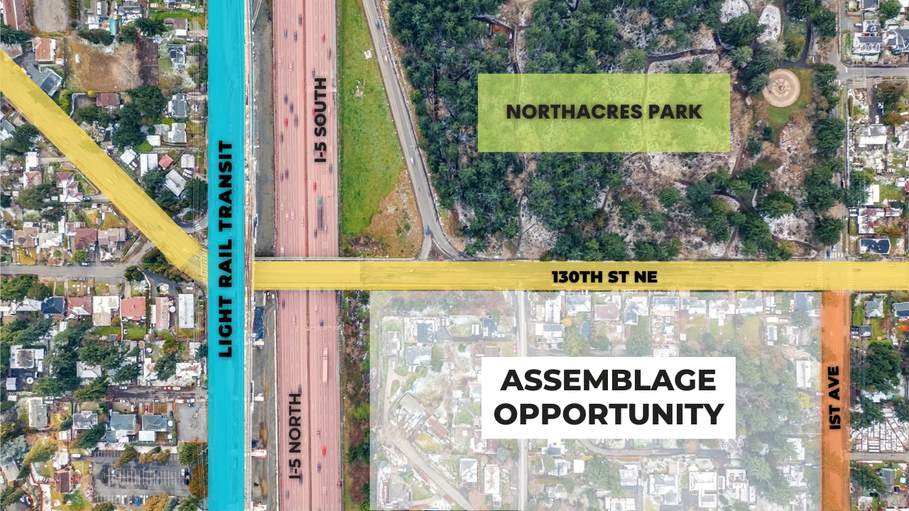 130th St Light Rail Station Land Assemblage, Seattle, WA for sale Primary Photo- Image 1 of 9