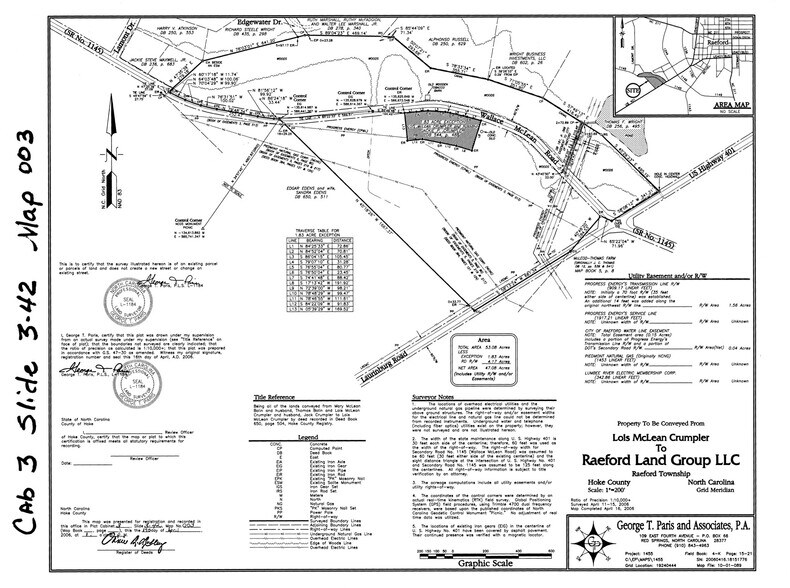 Wallace McLean rd, Raeford, NC à vendre - Photo principale - Image 3 de 16