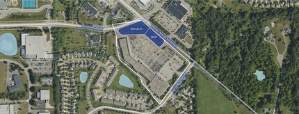 Dexter-Ann Arbor Rd, Dexter, MI - AÉRIEN  Vue de la carte - Image1