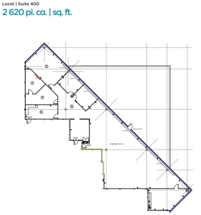 6505 Rte Transcanadienne, Montréal, QC for lease Floor Plan- Image 1 of 1