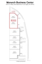 4375 S Valley View Blvd, Las Vegas, NV for lease Site Plan- Image 1 of 1