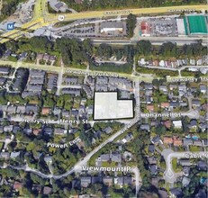 3360-3362 Henry St, Port Moody, BC - aerial  map view