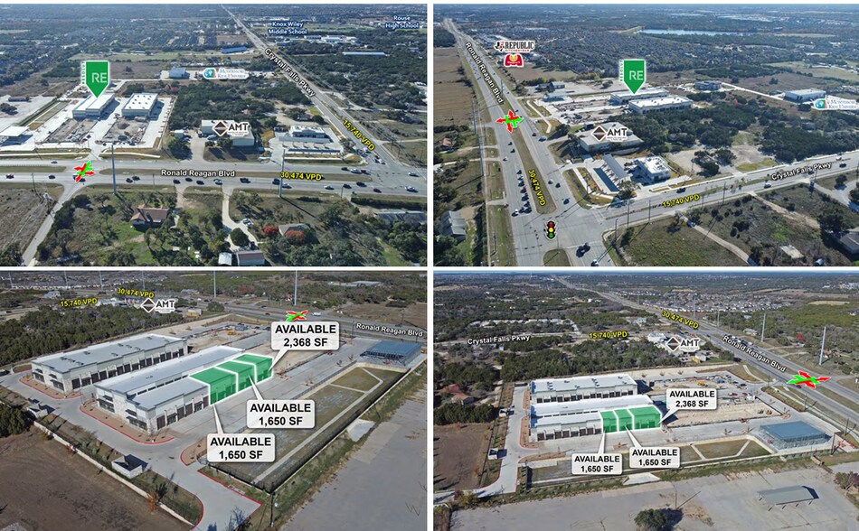 15893 Ronald W Reagan Blvd, Leander, TX à louer - Photo du bâtiment - Image 3 de 7